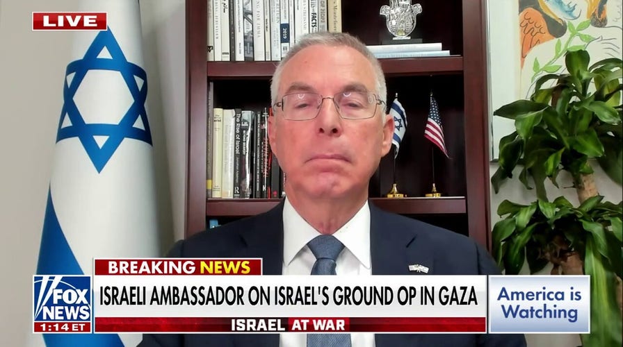 Israel 'applying pressure' inside Gaza as Hamas plays 'for time' with hostages: Israeli Amb. Michael Herzog