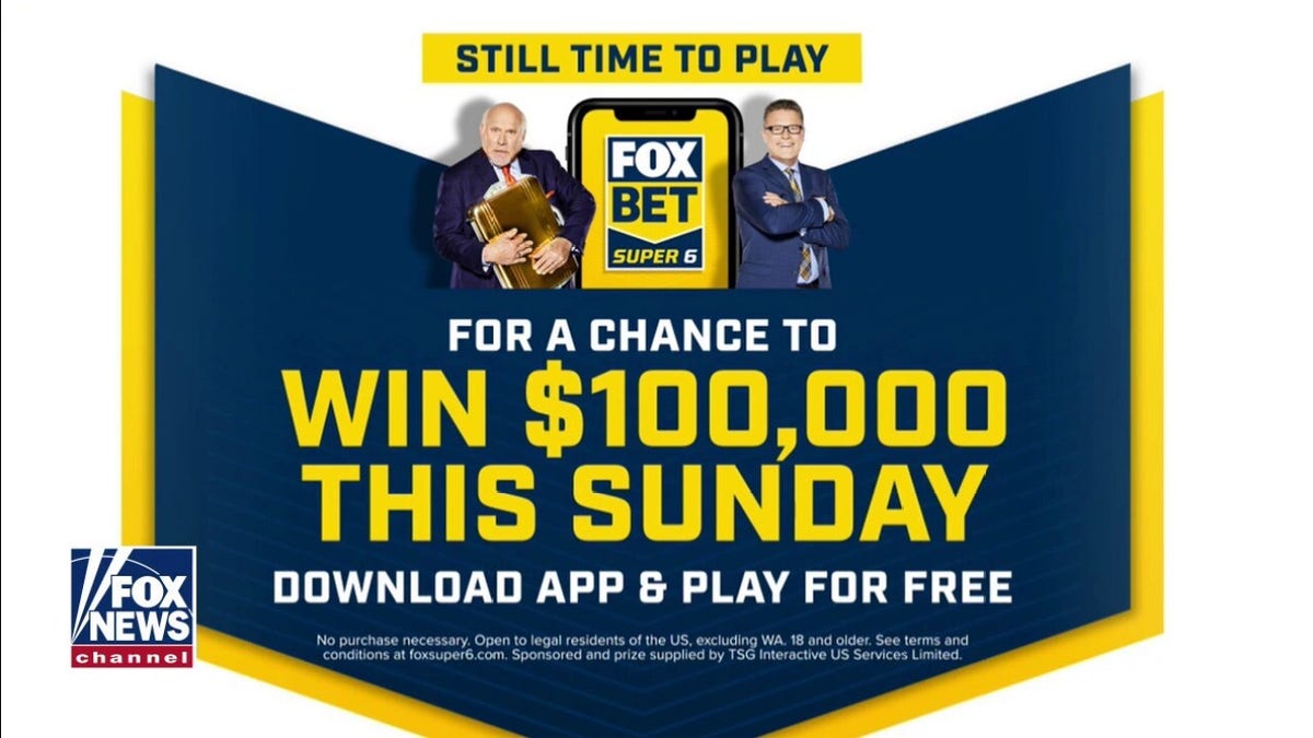 FOX NFL Sunday viewers can win $100K with FOX Bet Super 6