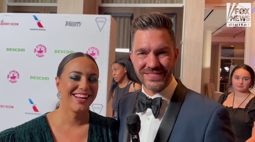 Singer Andy Grammer encourages people to seek help for their mental health while at the Carousel of Hope Ball