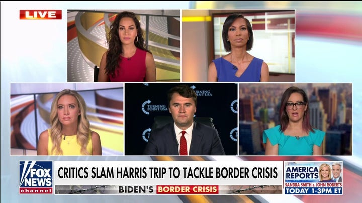 VP Harris gave ‘bizarre answer’ to Lester Holt on not visiting the border: Charlie Kirk