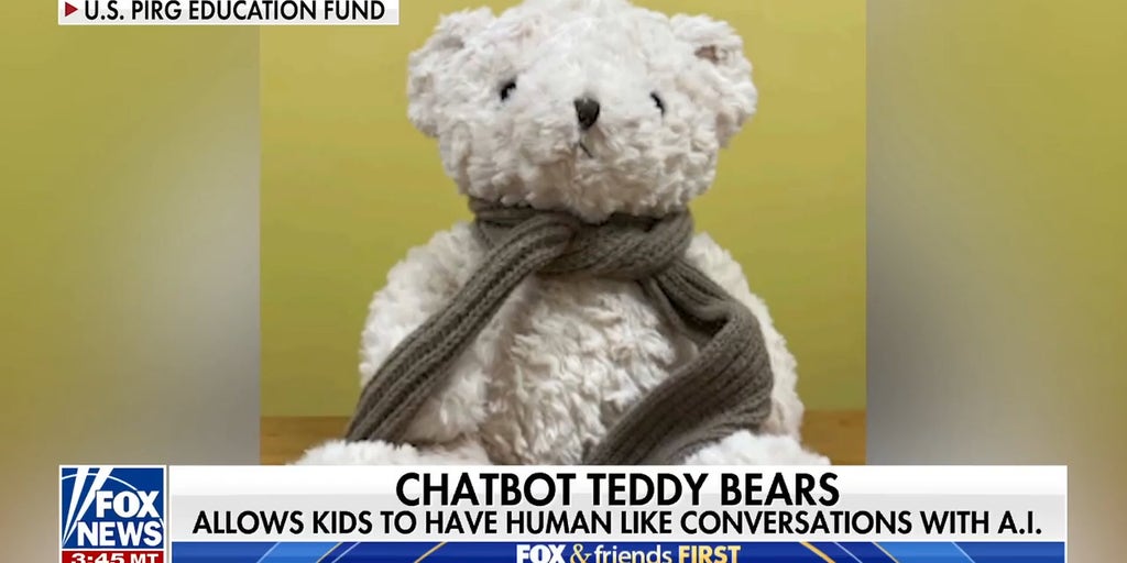 AI chatbot teddy bears raise safety concerns for children