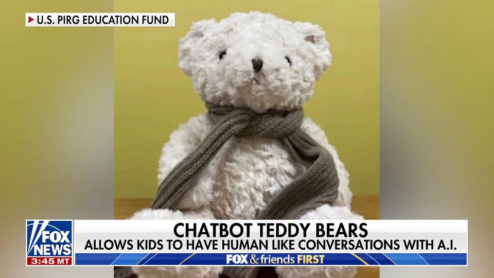 AI chatbot teddy bears raise safety concerns for children