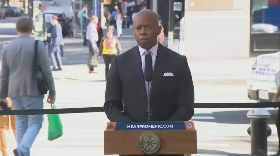 Eric Adams responds to whether he'll meet with Biden during NYC stop: 'Everybody knows where I am'