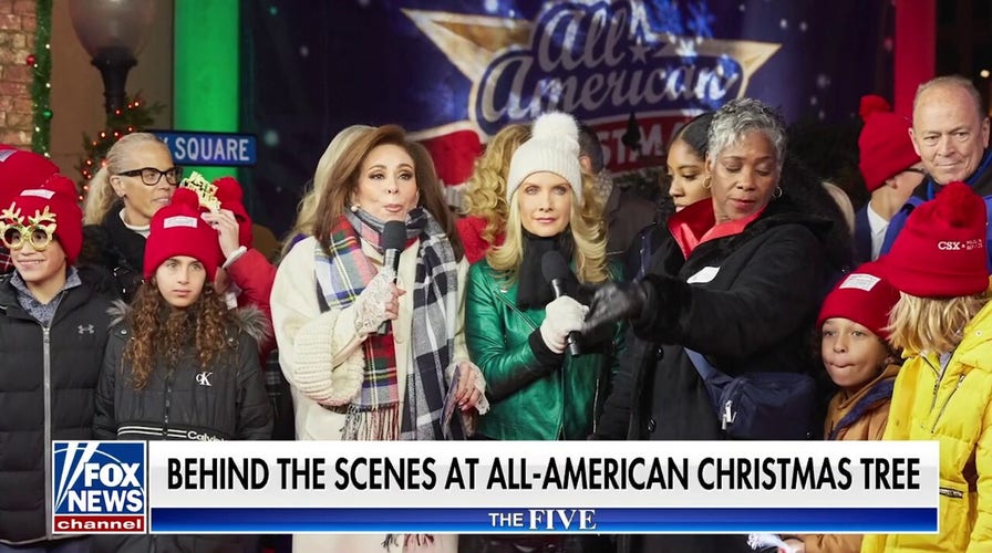 Behind the scenes at the All-American Christmas Tree Lighting
