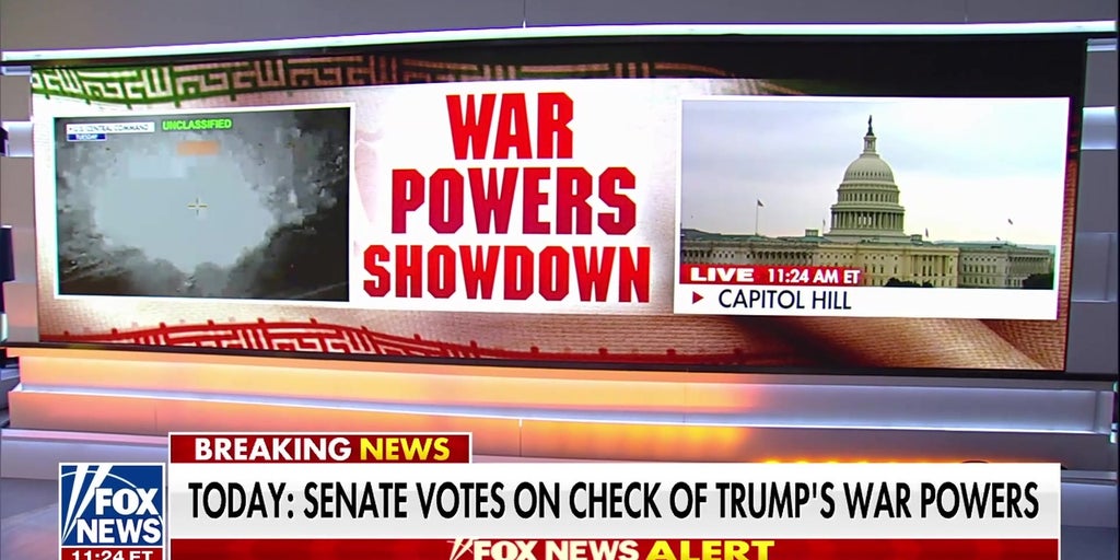 Senate to vote on Trump's war powers for Iran military action