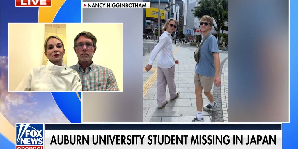 Auburn University student missing in Japan during family trip