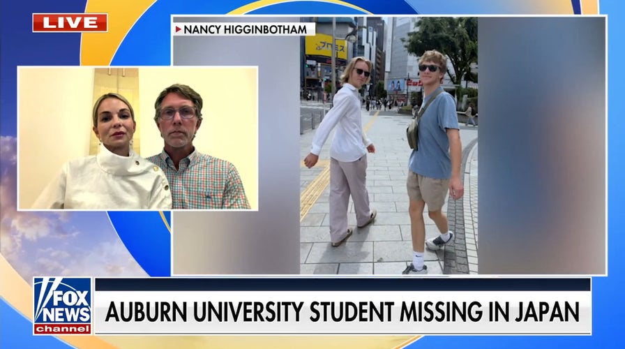 Auburn University student missing in Japan during family trip