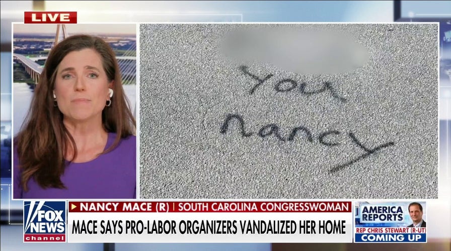 Anarchist activists vandalize South Carolina congresswoman's home over 'right-to-work' support