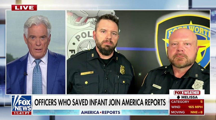 'Lord's not done with her': Officers explain how they helped flip car, save infant