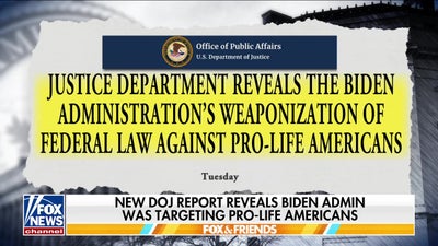 Biden DOJ targeted pro-life Americans with harsher sentences, new report reveals
