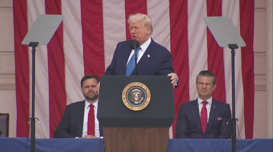Trump honors fallen American heroes on Memorial Day, promises 'big, big celebration' for nation's 250th anniversary