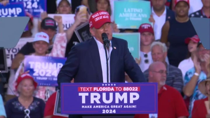 Trump challenges Biden to golf match: 'Did you ever see him swing?'