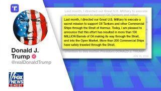 Trump reveals secret military operation to move 100 million barrels of oil through Strait of Hormuz