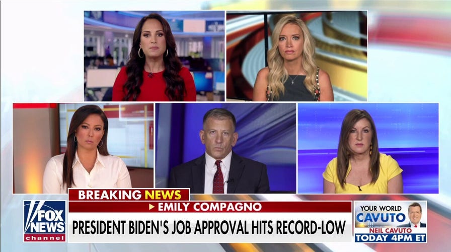 Emily Compagno rips ‘reprehensible’ Afghan withdrawal as Biden’s approval rating tanks