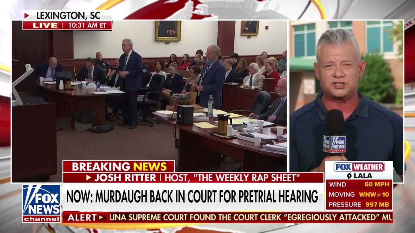 Alex Murdaugh back in South Carolina court for pretrial hearing