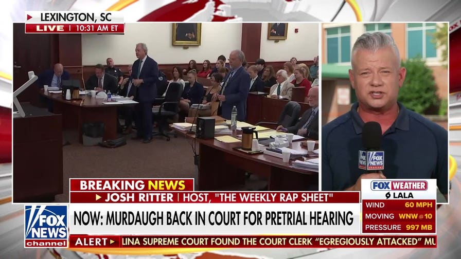 Alex Murdaugh back in South Carolina court for pretrial hearing