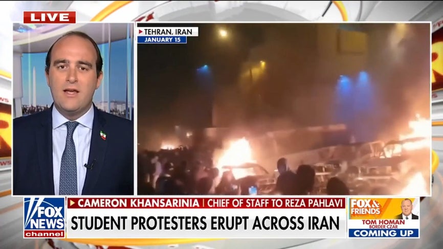 Cameron Khansarinia on Iranian desire for freedom from radical regime