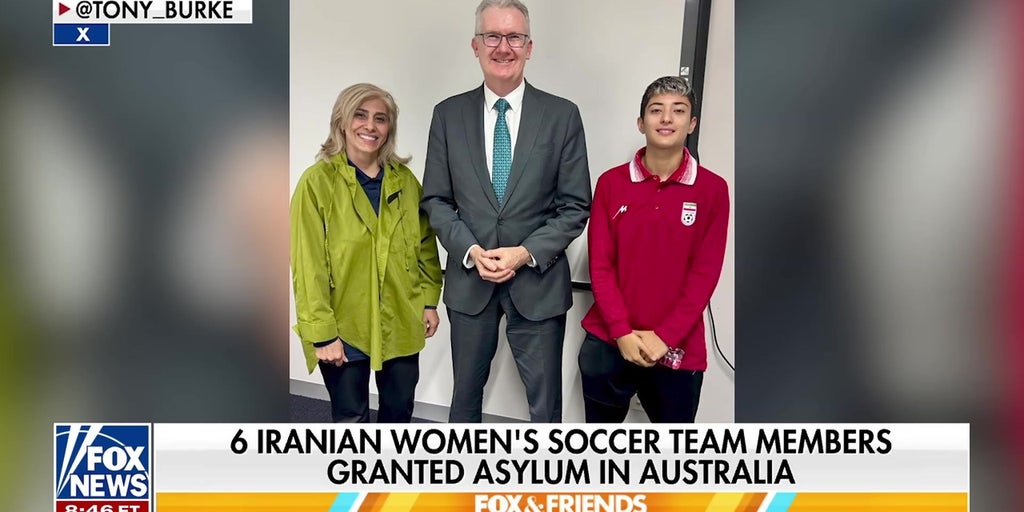 Iranian women's soccer team members granted asylum in Australia