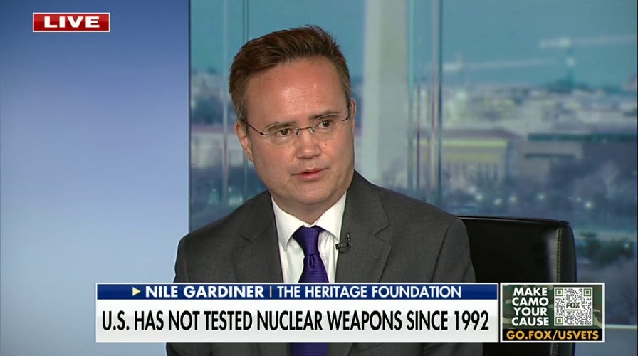 Trump calling for resumption of nuclear testing 'sends the right message' to US adversaries, argues former Thatcher advisor