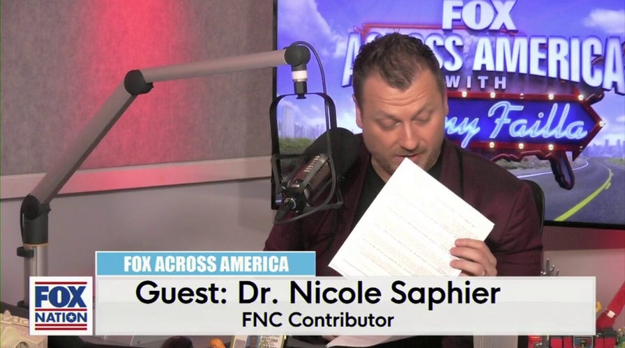 Jimmy Failla and Dr. Nicole Saphier 