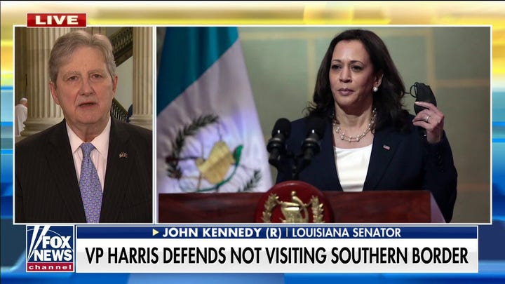 John Kennedy: VP Harris’ negotiating billions with Guatemalan president is like ‘giving whiskey and car keys to a teenager’