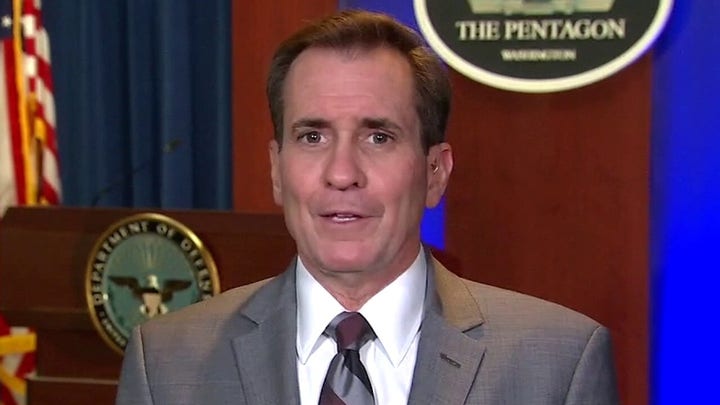 John Kirby: Syria strike was about protecting US troops in Iraq
