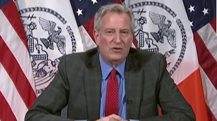 NYC mayor urges caution as more employees return to work in phase two of reopening