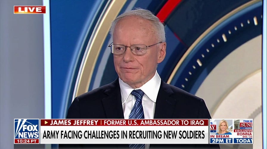 James Jeffrey: Woke politics’ not a ‘major issue’ in military recruiting