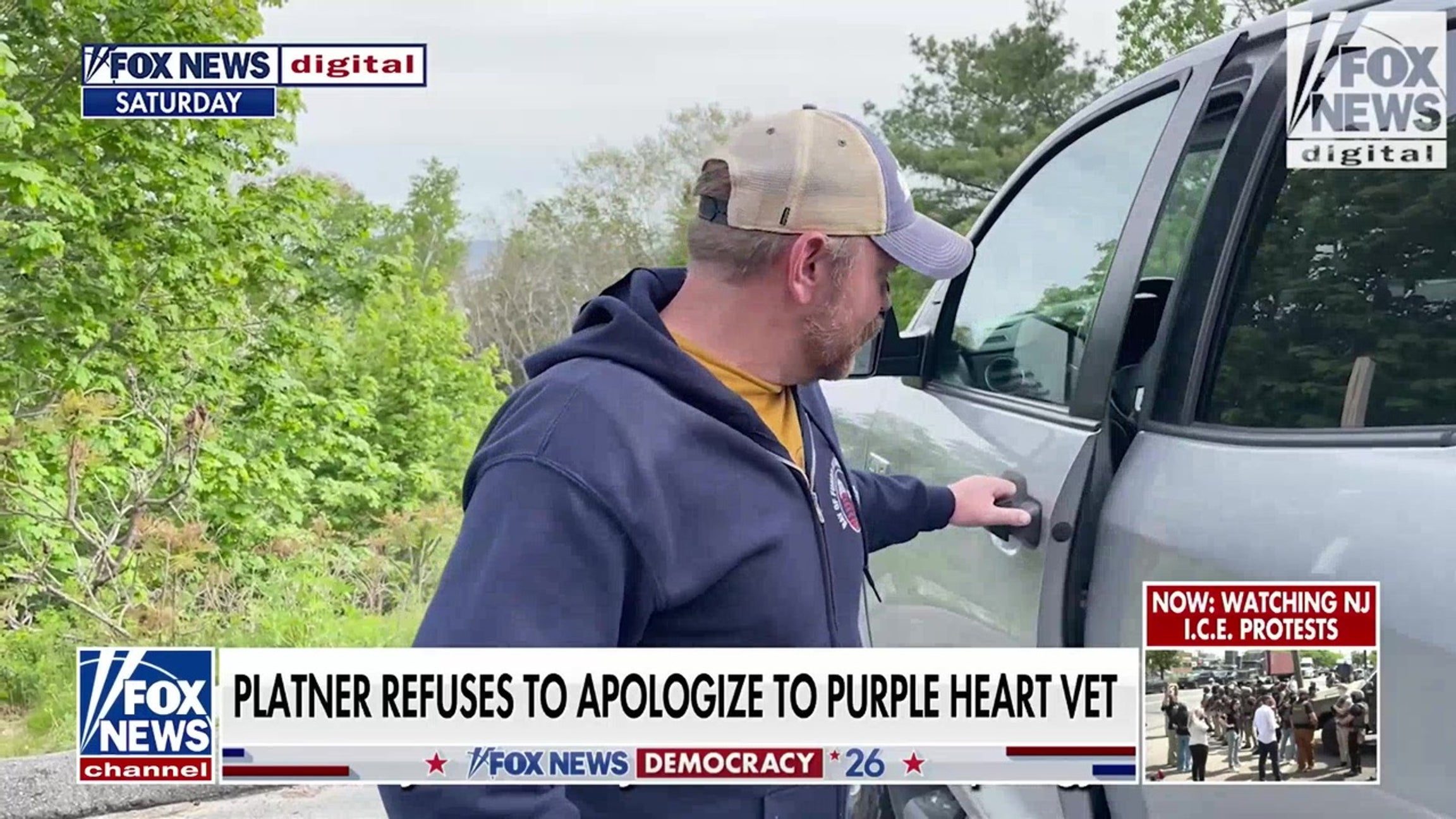 Graham Platner doesn't apologize to Purple Heart veteran when pressed