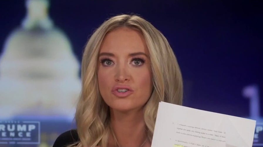 McEnany discusses election fraud evidence: 'There's so much here'