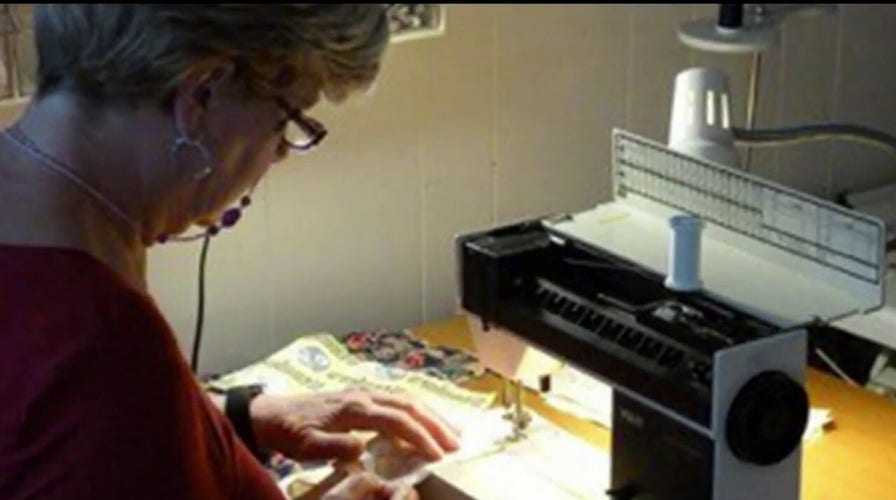 Celebrity wardrobe stylist making about 200 masks a week for her community