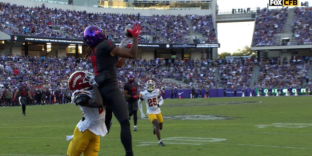 Josh Hoover finds Jordan Dwyer for 14-yard TD, giving TCU lead over Iowa State