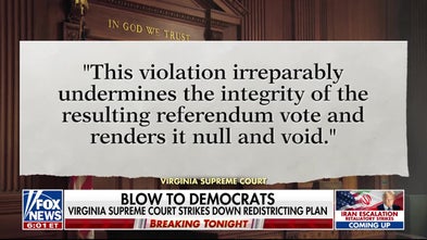 Virginia Supreme Court blocks redrawn congressional map