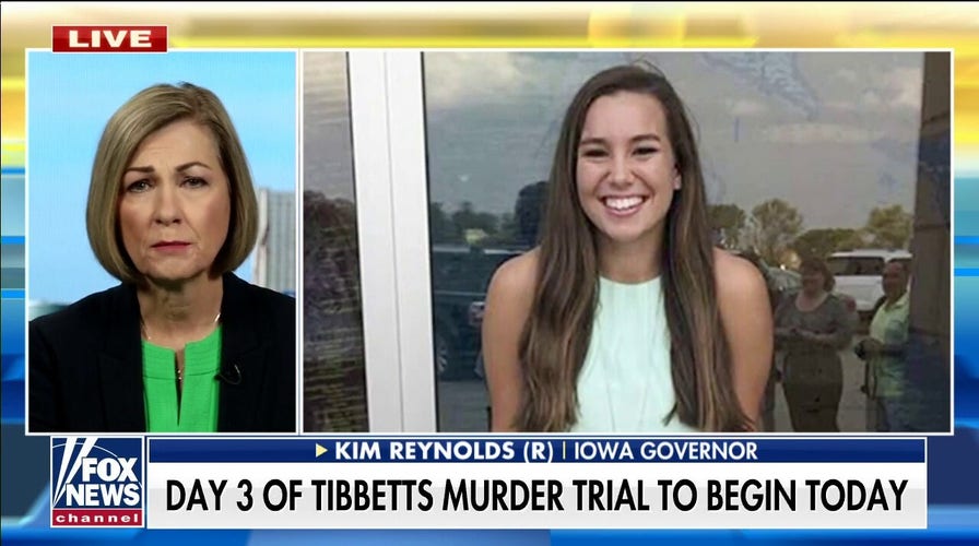 What is the impact of Mollie Tibbetts murder trial on Iowa?