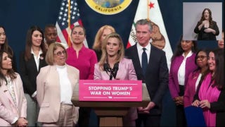 Gavin Newsom's wife lectures reporters, saying they aren't asking relevant questions as 'War on women' continues