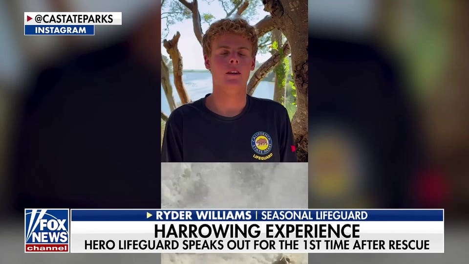 President Trump invites heroic teen lifeguard to White House