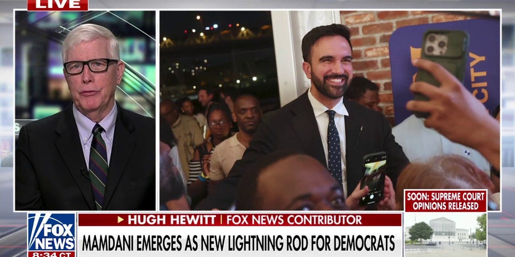 Hugh Hewitt issues bold warning on Zohran Mamdani's candidacy: 'Disaster for the Big Apple'