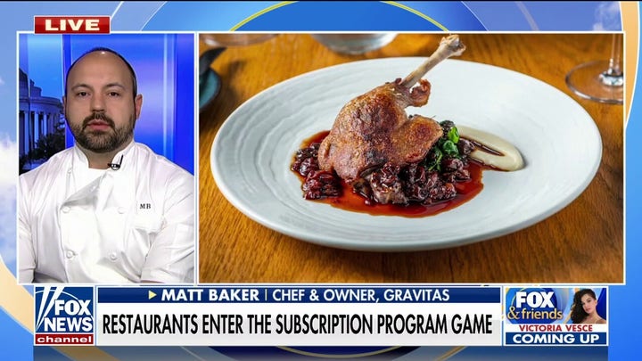 Michelin star restaurant offers subscription service