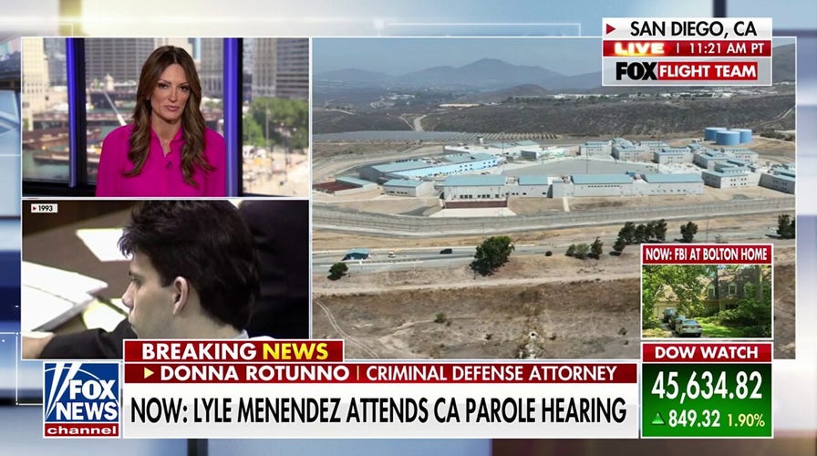 Lyle Menendez attends Calif. parole hearing just a day after brother's bid was denied