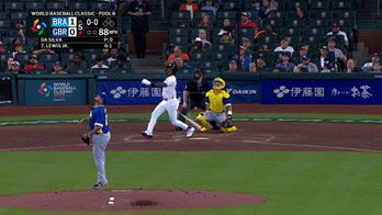 Great Britain's Ian Lewis Jr. hits solo homer to tie game against Brazil