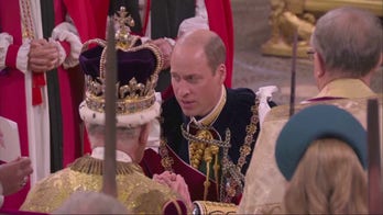Prince William pledges his allegiance to King Charles