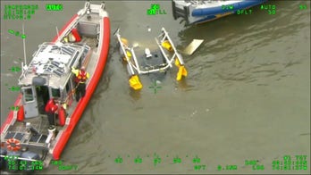 NYPD releases aerial footage of response to Hudson River helicopter crash