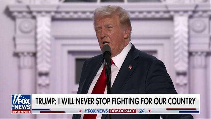 Trump swipes at Pelosi, Dems: We've got to focus on making America great again, not beating people