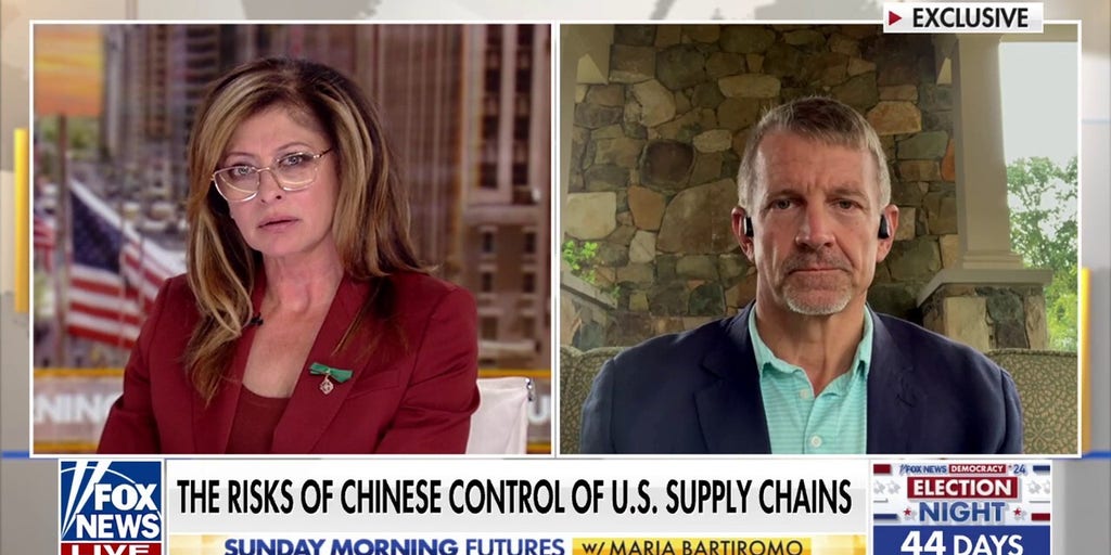China’s grip on the global supply chain is an ‘extreme vulnerability’ for the US: Erik Prince