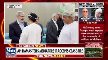 Hamas reportedly accepts cease-fire deal