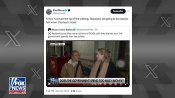 Elon Musk reposts '91���� @ Night' segment asking if the government spends too much money