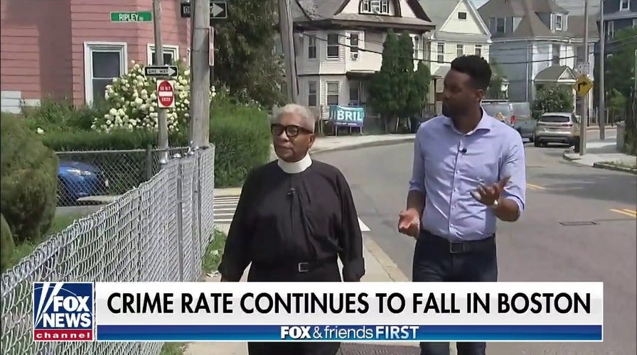 Boston crime rate falls, city touts relationship between communities and police force