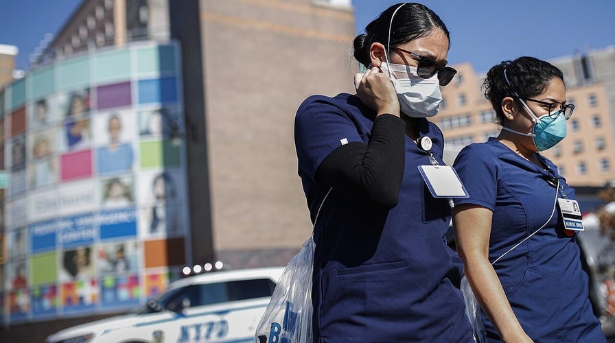 Coronavirus hospitalizations doubling at slower rate in NYC