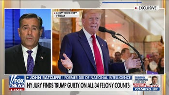 Biden is using legal proxies to conduct lawfare against American people by convicting Trump: John Ratcliffe