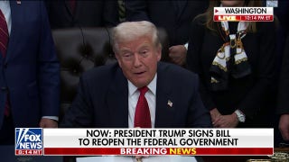 President Trump signs bill to end the government shutdown - Fox News
